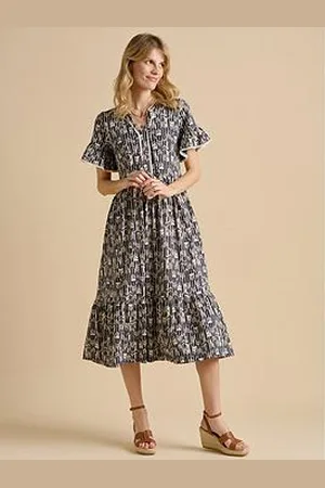 Brakeburn Arrows Midi Dress