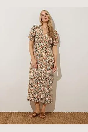 Long Tall Sally Ditsy Tea Midi Dress