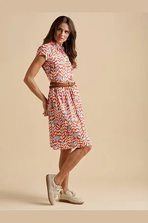 Brakeburn Spring Vine Knee Length Dress