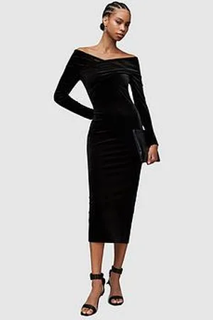 AllSaints Delta Velvet Dress