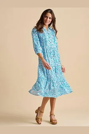 Brakeburn Sea Glitter Midi Dress