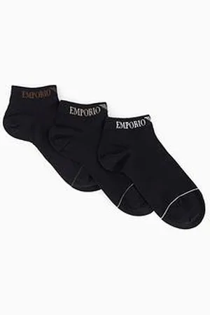 Emporio Armani 3 Pack Trainer Liner Socks
