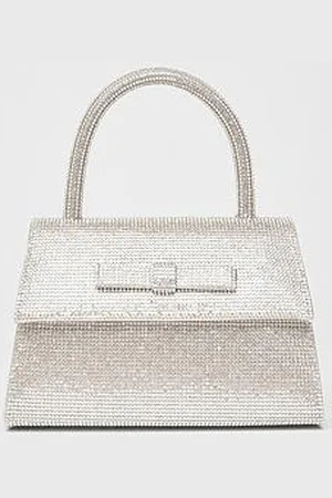 Quiz Diamante Top Handle Bag