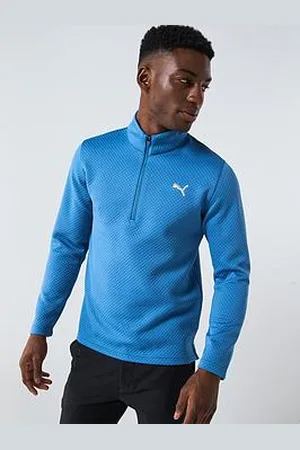 PUMA Mens Golf Pebble 1/4 Zip