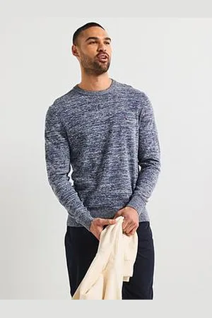 Tommy Hilfiger Cotton Linen Crew Neck Knitted Jumper