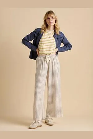Brakeburn Stripe Wide Leg Trouser