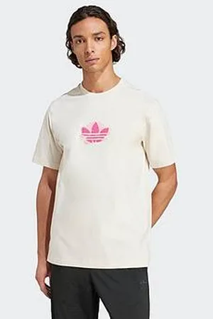 adidas Mens Graphic Logo T-Shirt - Off