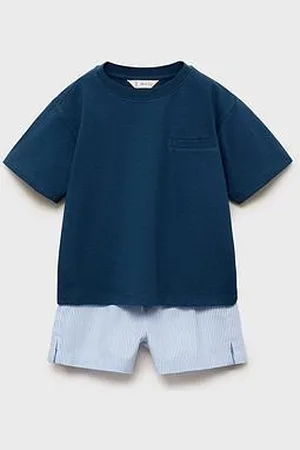 MANGO Younger Boys T-Shirt & Short Pyjamas