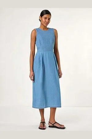 Roman Midi Stretch Dress