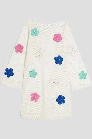 River Island Older Girl Crochet Floral Dress