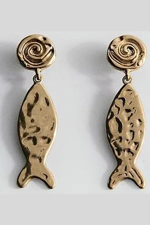 MANGO Fish Earrings