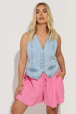 Yours Curve Double Gauze Flippy Short