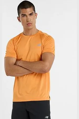 New Balance Mens Running Sport Essentials T-Shirt - Sizzle