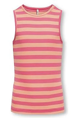 ONLY Girls Rib Stripe Vest Top