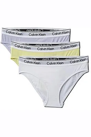 Calvin Klein Girls 3 Pack Modern Cotton Bikini Briefs