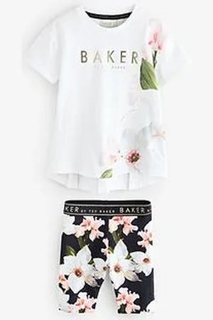 Ted Baker Girls Tshirt And Shorts Set