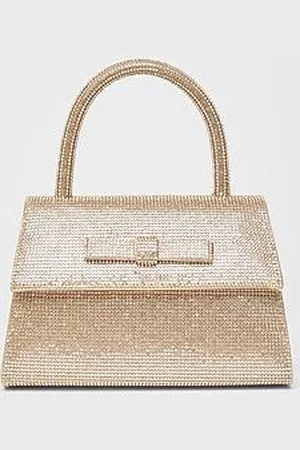 Quiz Diamante Top Handle Bag