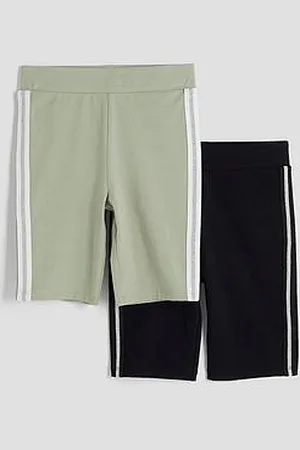 River Island Older Girl Pack Of 2 Cycling Shorts