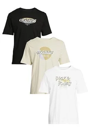 JACK & JONES Varenna T-Shirts 3Pk