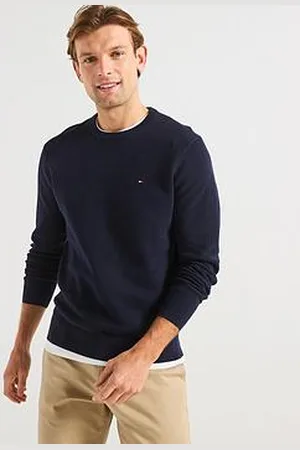 Tommy Hilfiger Essential Structure Crew Neck Knitted Jumper