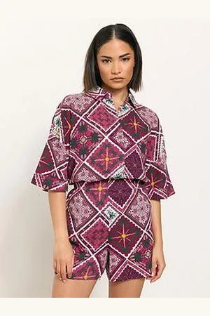 PixieGirl Petite Tile Print Short