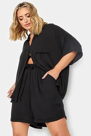 Yours Crinkle Shorts Co-Ord