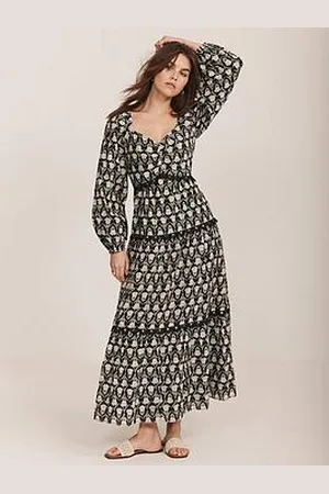 mint&berry Floral Print Maxi Dress