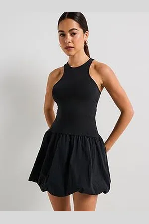 ONLY Lia Sleeveless Balloon Mix Short Jersey Dress