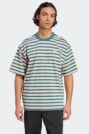 adidas Mens Stripe T-Shirt