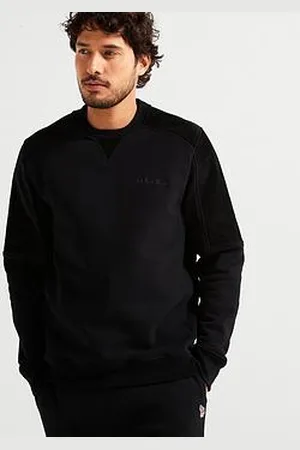 Paul Smith Regular Fit Cord Shoulder Trim Crew Sweat