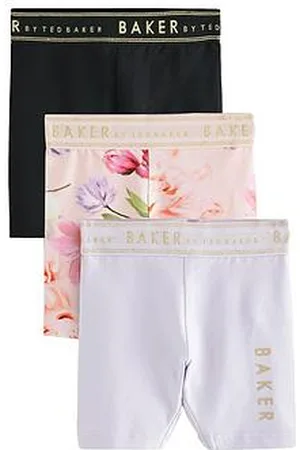 Ted Baker Girls 3 Pack Cycling Shorts