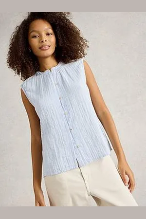 White Stuff Yasmin Double Cloth Vest