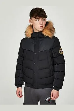 Zavetti Canada Older Boys Garbantini Bomber Parka Jacket