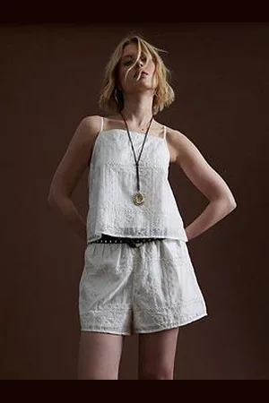 River Island Embroidered Shorts