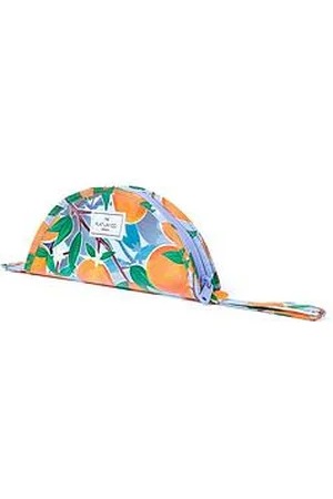 The Flat Lay Co. Lunar Flat Lay Makeup Pouch - Mediterranean Oranges