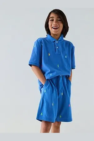 Ralph Lauren Boys All Over Pony Jog Shorts
