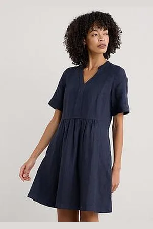 Seasalt Cornwall Draw Kiln Linen Dress