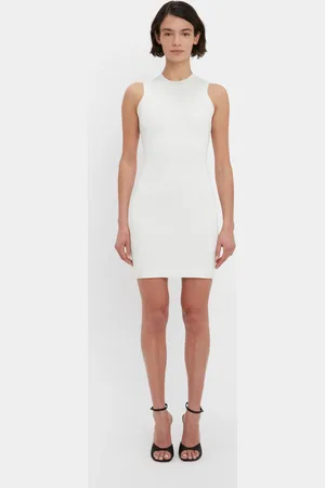 Victoria Beckham Fitted Mini Dress In 12