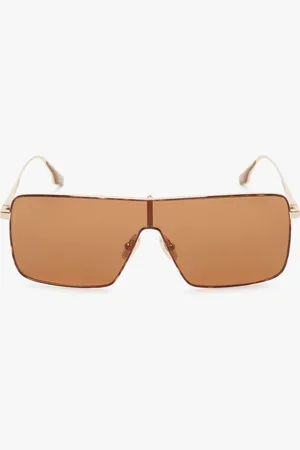 Victoria Beckham Rectangular Visor -Framed Sunglasses