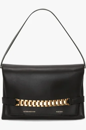 Victoria Beckham Chain Pouch Bag With Strap In Leather