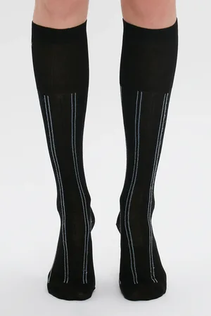 Victoria Beckham Superfine Rib Socks In