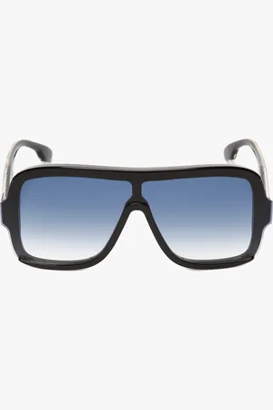 Victoria Beckham Layered Mask Sunglasses In Gradient