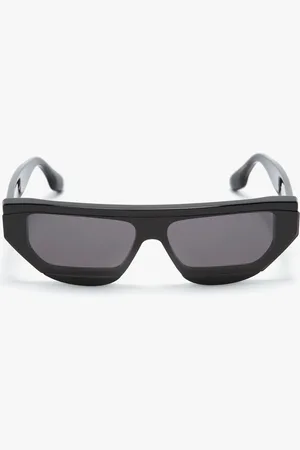 Victoria Beckham Layered Lens Visor Sunglasses In