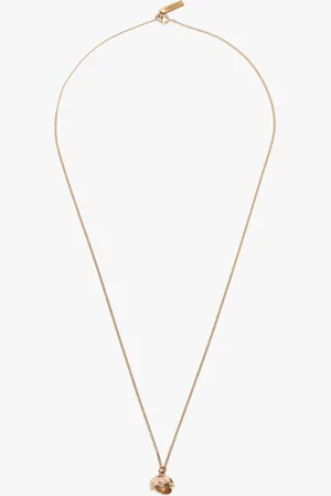Victoria Beckham Exclusive Camellia Flower Necklace In Gold