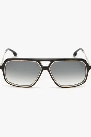 Victoria Beckham Double Bridge Aviator Sunglasses In