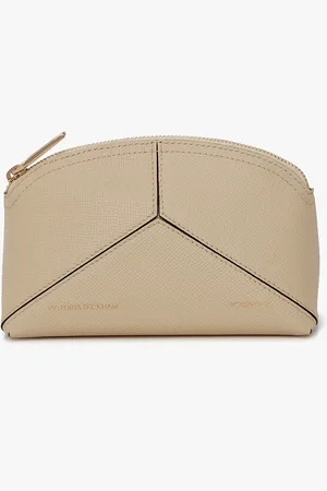 Victoria Beckham Victoria Mini Travel Pouch In Leather