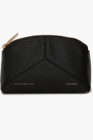 Victoria Beckham Victoria Mini Travel Pouch In Leather