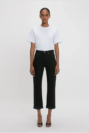 Victoria Beckham Victoria Relaxed Jean In Washed 30