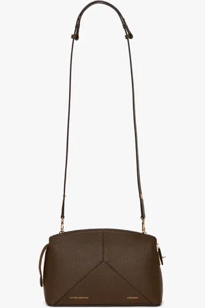 Victoria Beckham Victoria Crossbody Bag In Grained Leather