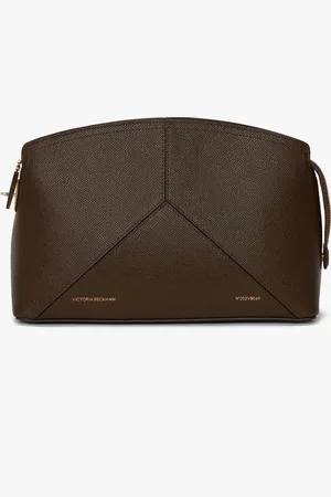 Victoria Beckham Victoria Clutch Bag In Grained Leather